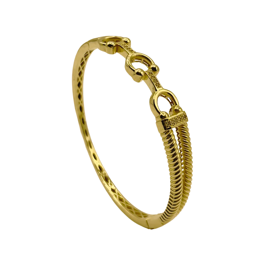 Bracelet Moderne CD en Or 18K