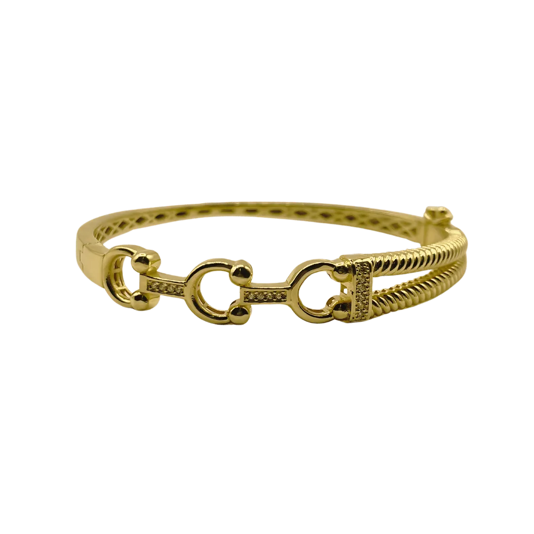 Bracelet Moderne CD en Or 18K