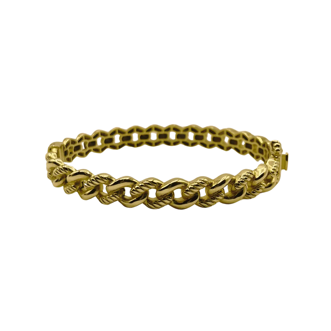 Bracelet Tressé en Or 18K
