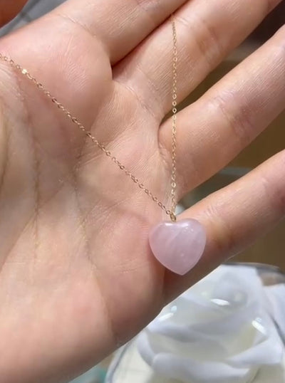 Collier cœur en Or18k