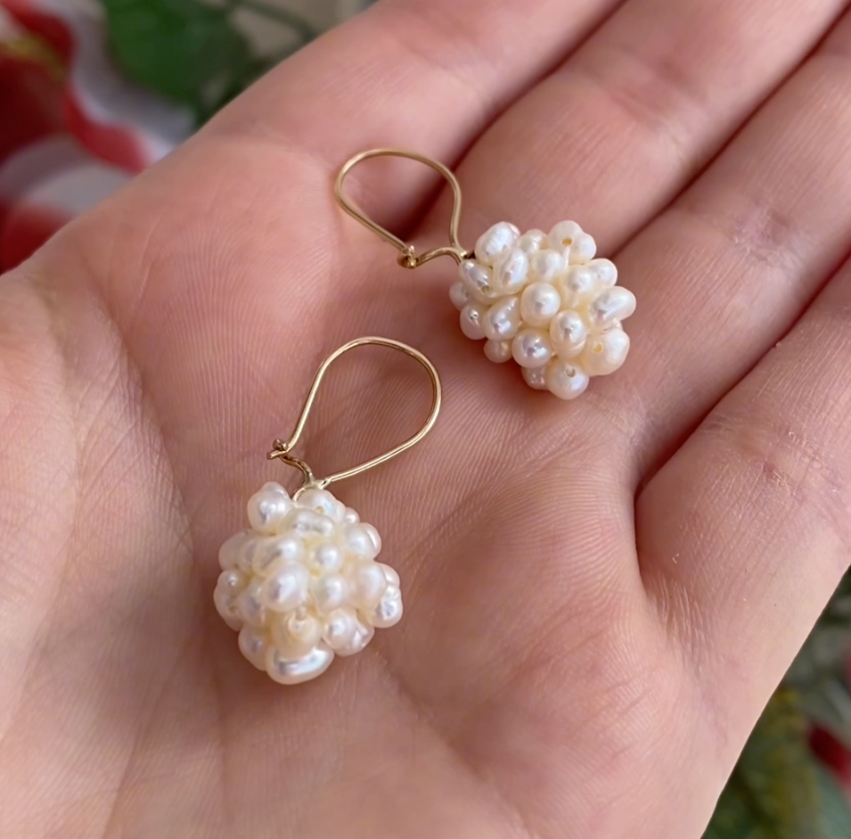 Boucle D'oreilles Nyris  en Or 18 Carats 💯⭐️