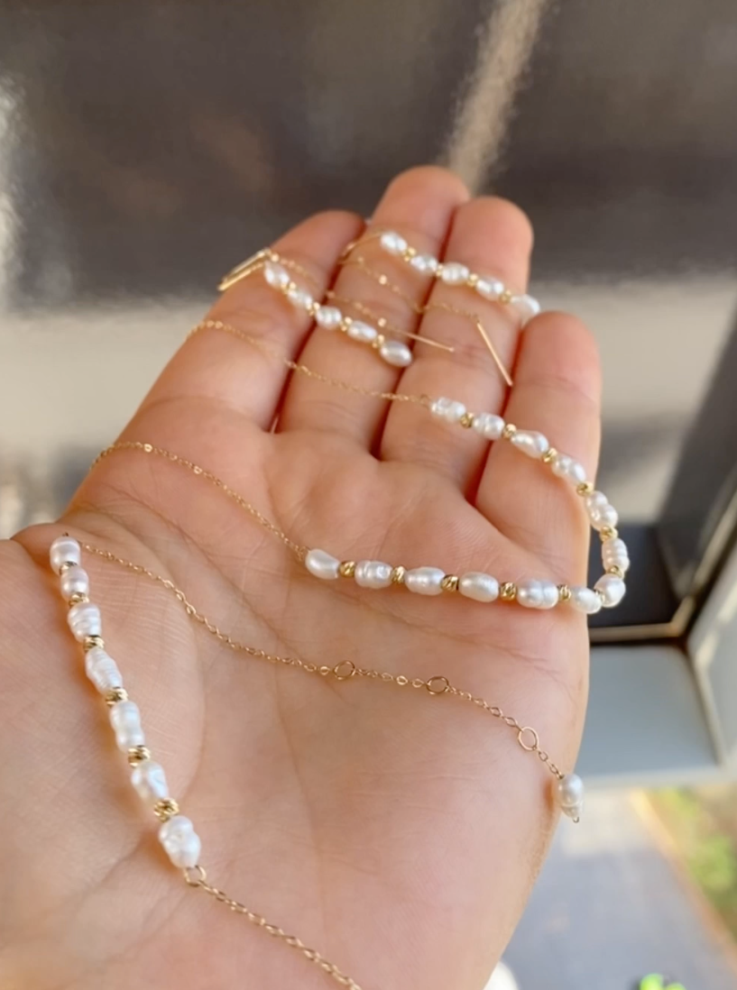 Ensemble en Or 18k et  Johar Naturelle