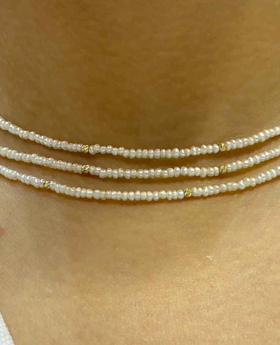 Collier Trois Johar en Or 18k