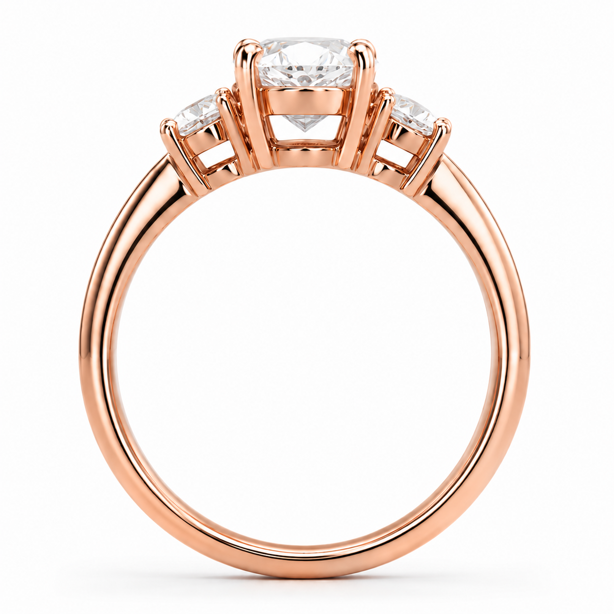 Éliana Trilogie 1,00 carat Ovale