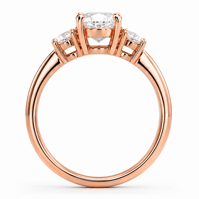 Éliana Trilogie 1,00 carat Ovale