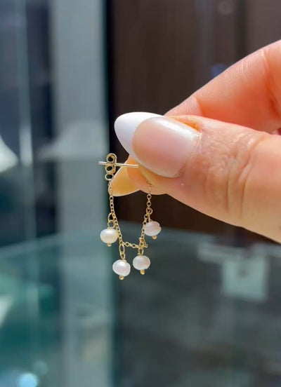 Boucles d’oreilles en or 18 carats 😍💯