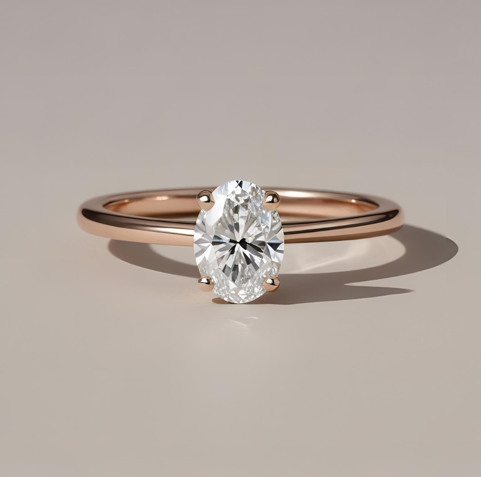 Léa Ovale 1,00 carat
