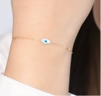 Gourmette eye en Or18k