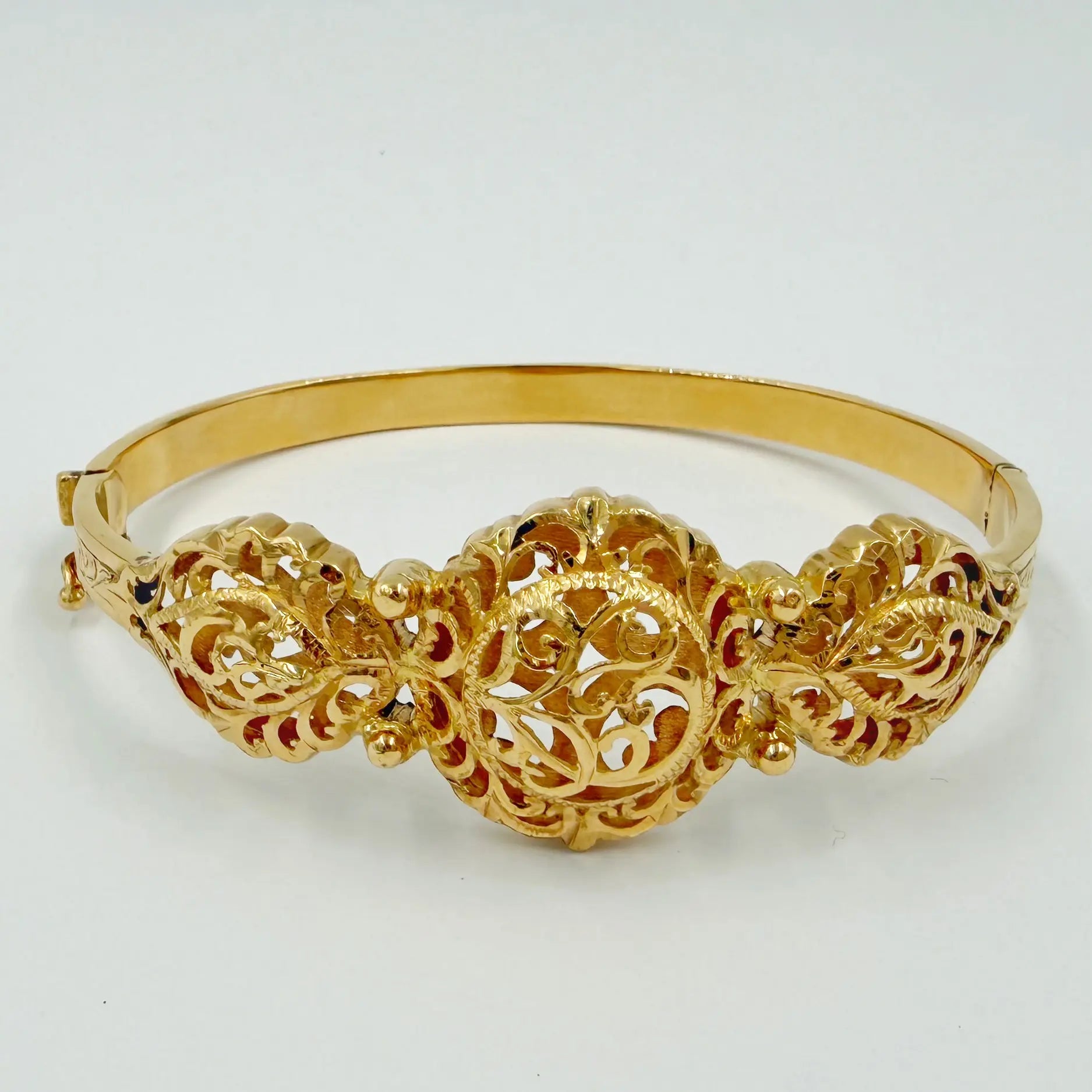 Bracelet traditionnel Tekhram en or rose