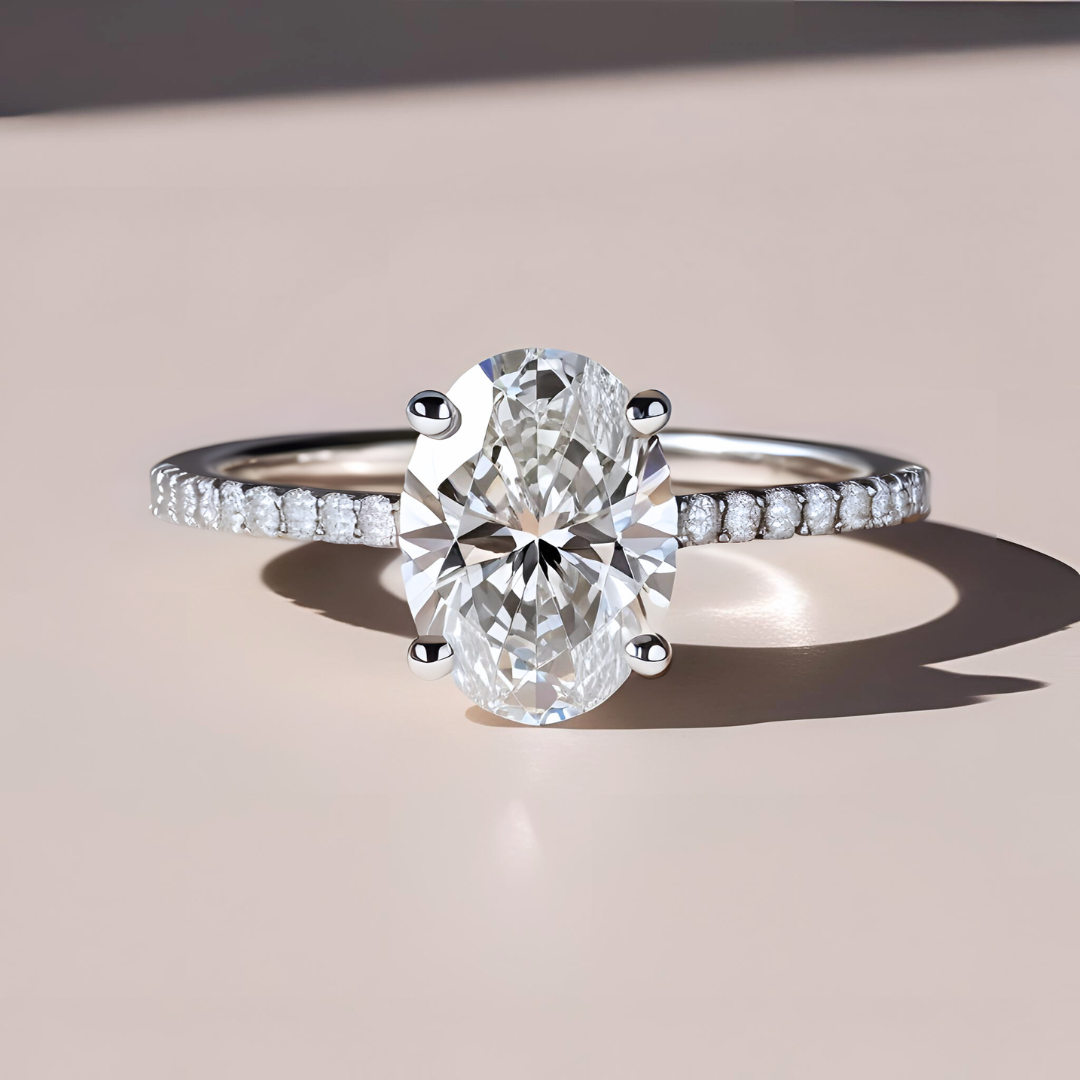 Hiba 1,50 carat Ovale