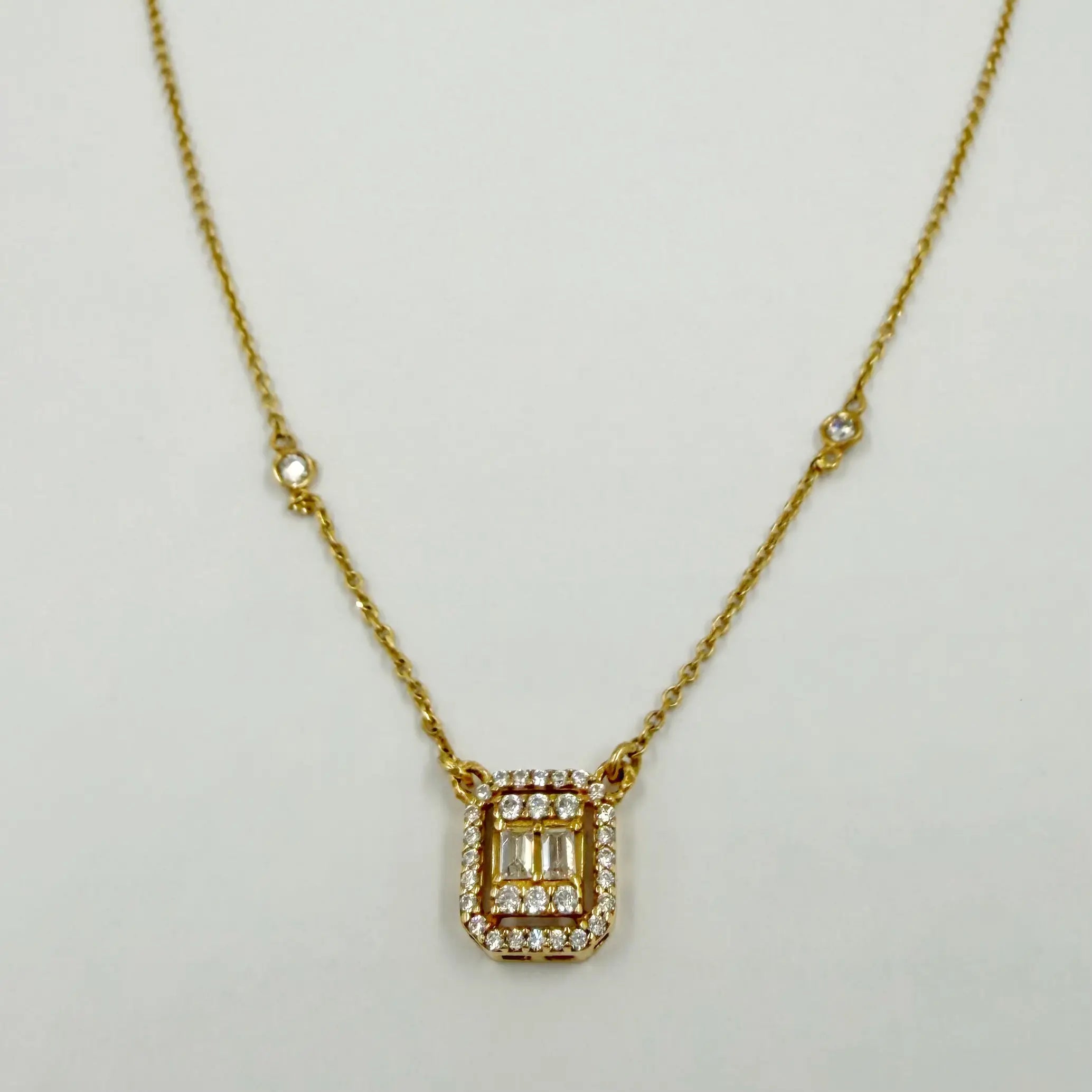 Collier Écrin en Or Jaune 18K