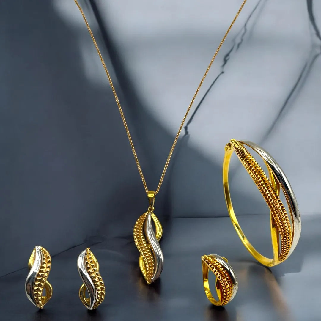Ensemble Raffiné en Or 18K