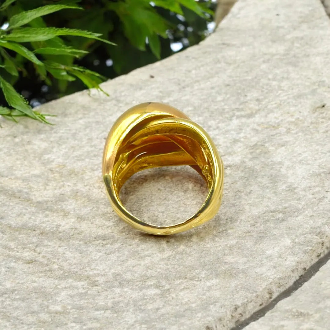 Élégante Bague en Or 18k – Simplicité et Raffinement
