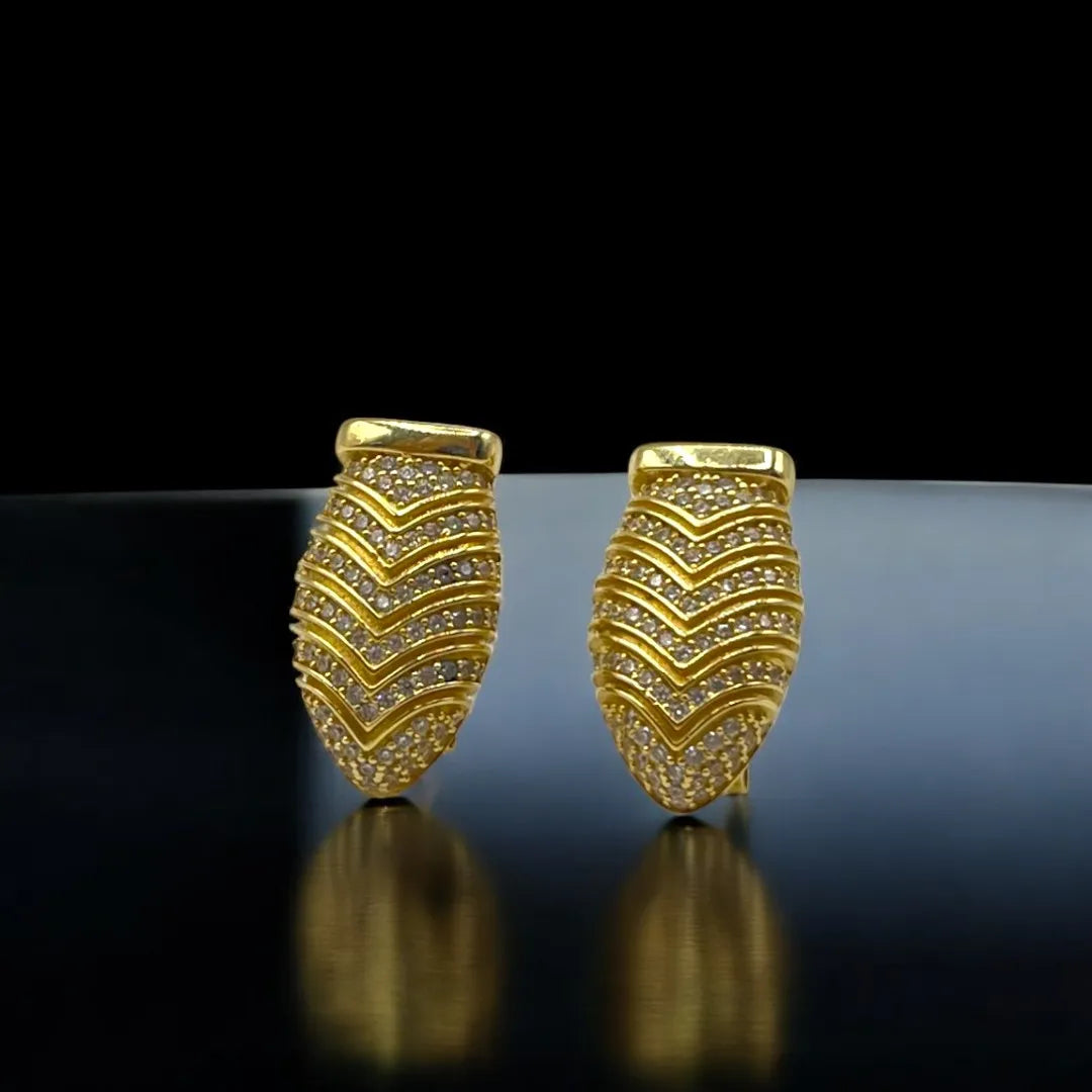 Boucles d’Oreilles Zirconium Serti