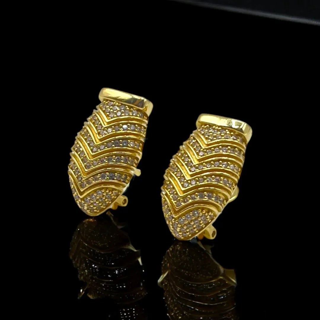 Boucles d’Oreilles Zirconium Serti