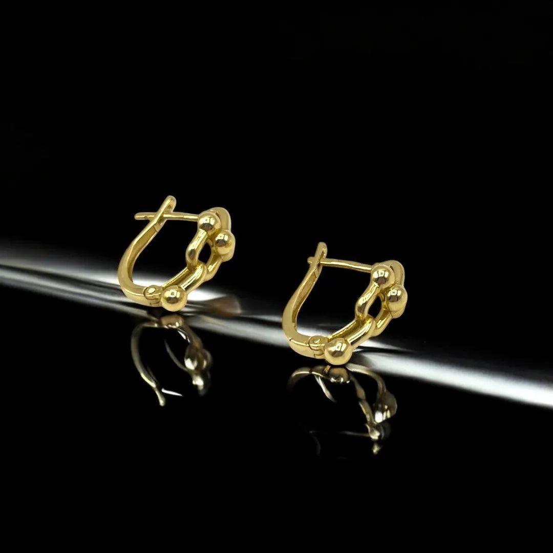 Boucles d’Oreilles Tiffany en Or 18K