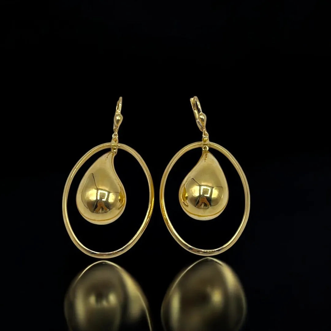 Boucles d’Oreilles Créoles en Or 18K