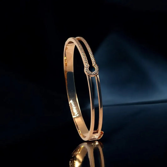 Bracelet Or Rose 18K – Moderne et Chic