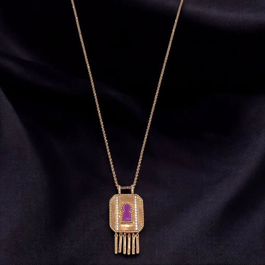 Sautoir avec Pendentif Porte Bab El Mansour