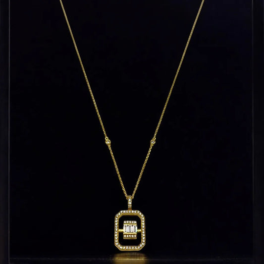 Magnifique Chaîne avec Pendentif  en Or