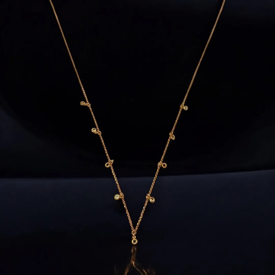 Chaîne Élégante en Or Jaune 18K