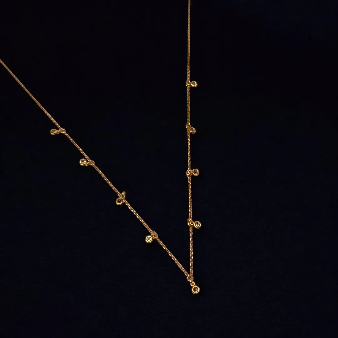 Chaîne Élégante en Or Jaune 18K