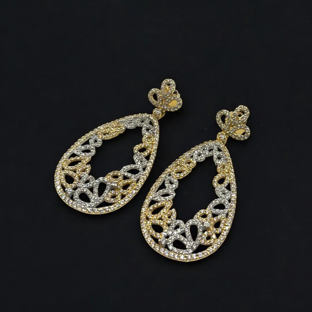 Boucles d’Oreilles Marocaines en Or 18K