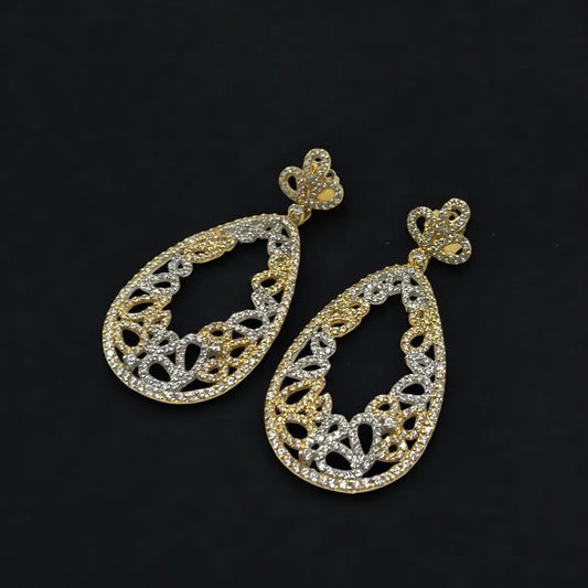 Boucles d’Oreilles Marocaines en Or 18K
