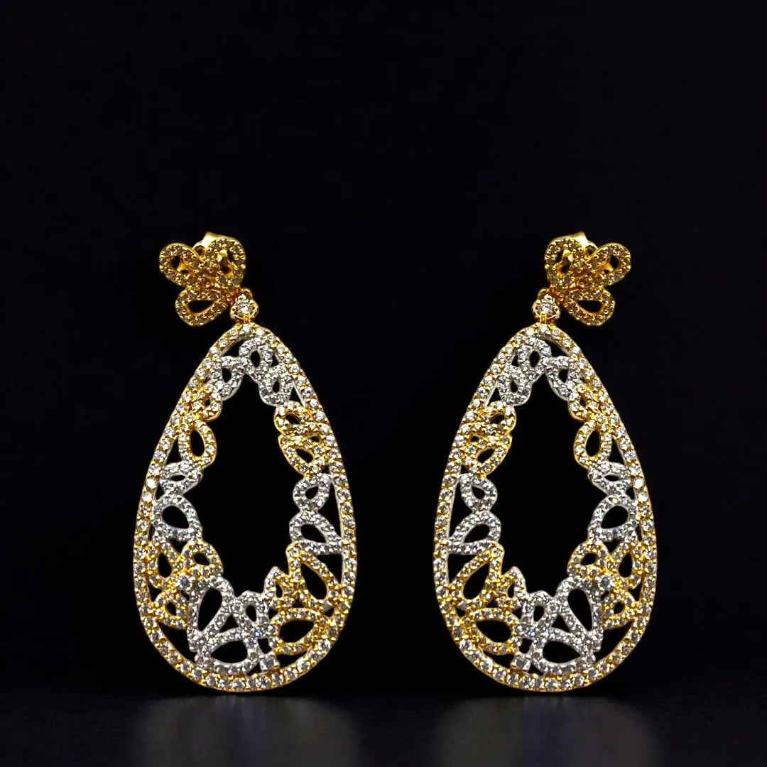 Boucles d’Oreilles Marocaines en Or 18K