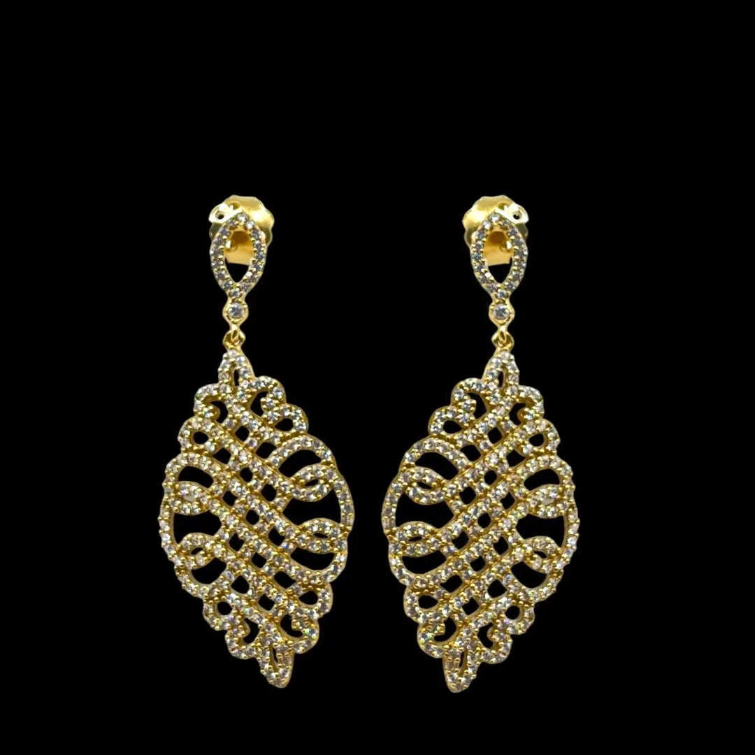 Sublimes Boucles d’Oreilles en Or 18K