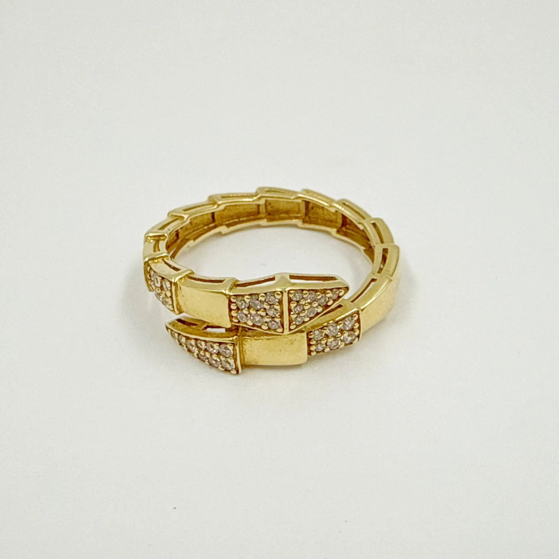 Bague Serpenti en or jaune 18 carats