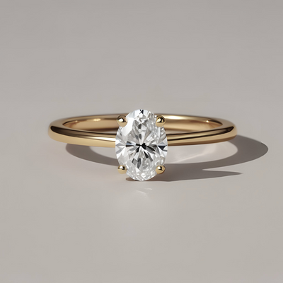 Léa Ovale 1,00 carat