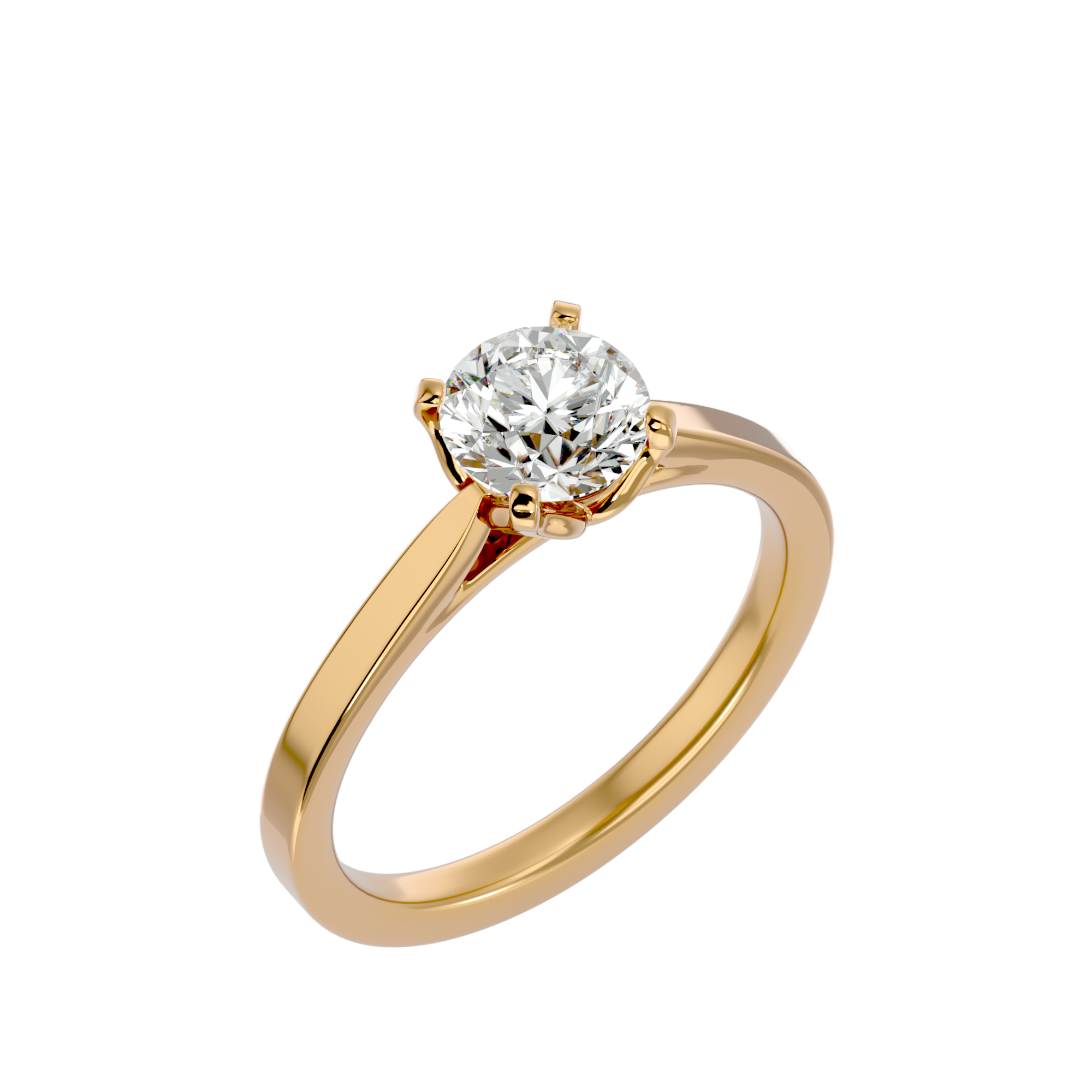 Flora 1,00 carat Rond