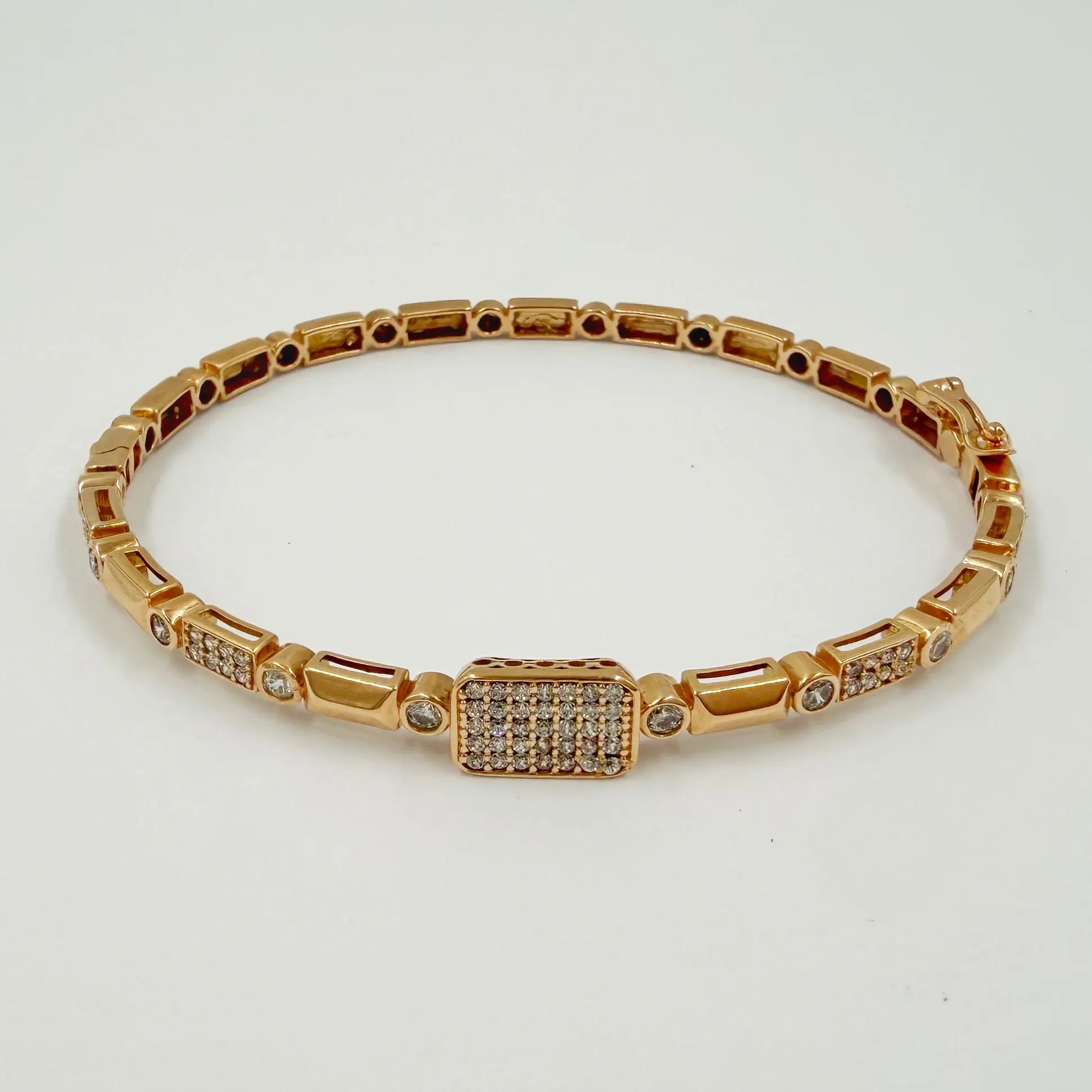 Bracelet Éclat en Or Rose 18K