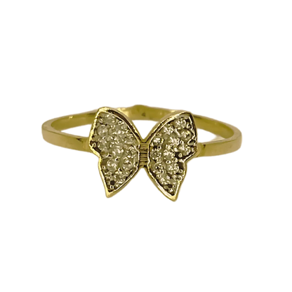 Bague Papillon en Or 18K