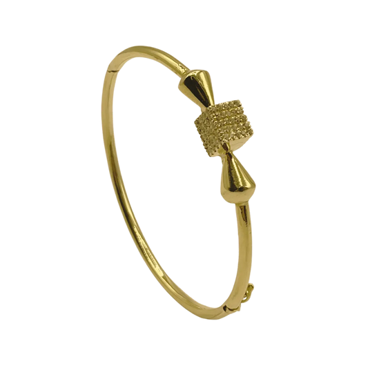 Bracelet Articulé Cube en Or 18K