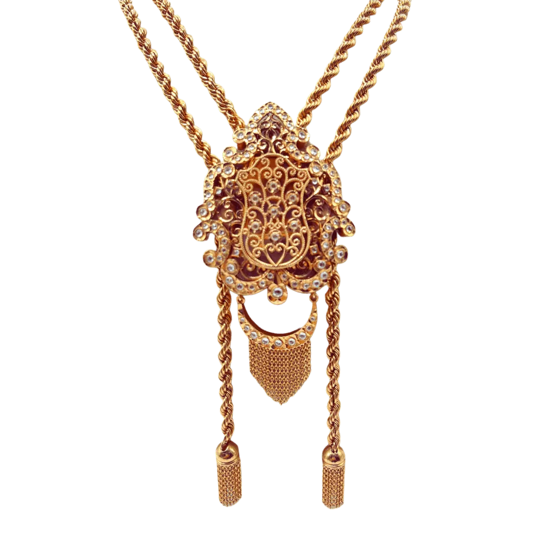Cravache Boulahya en Or Rose 18K