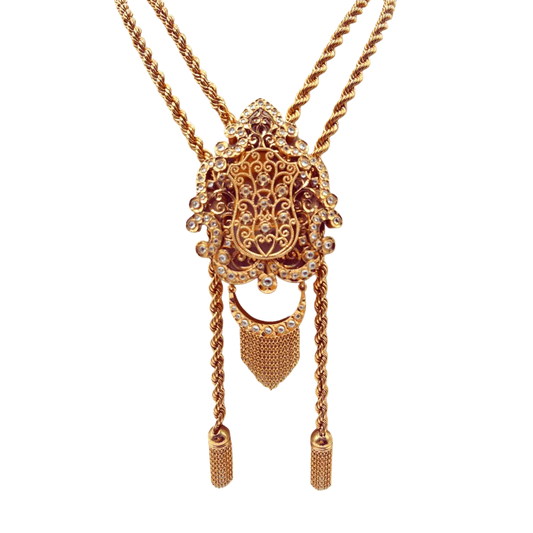 Cravache Boulahya en Or Rose 18K