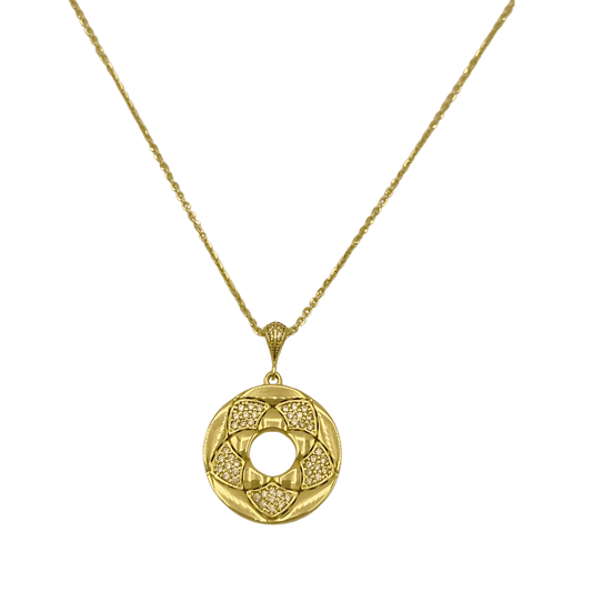 Collier en Or 18K Éclat du Lotus