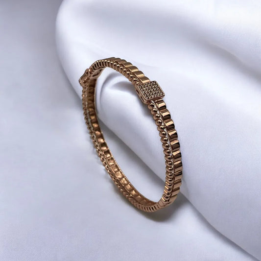 Bracelet Tendance en Or Rose 18K