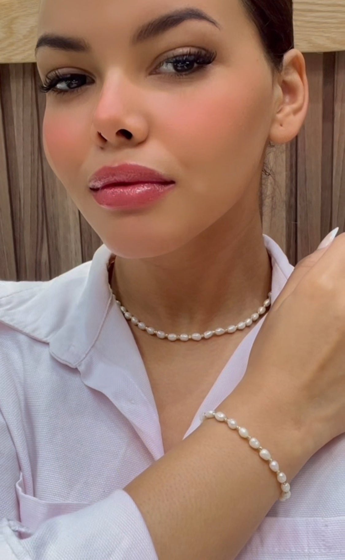 Ensemble “Louna” en Or 18 Carats [B.FETHI™]
