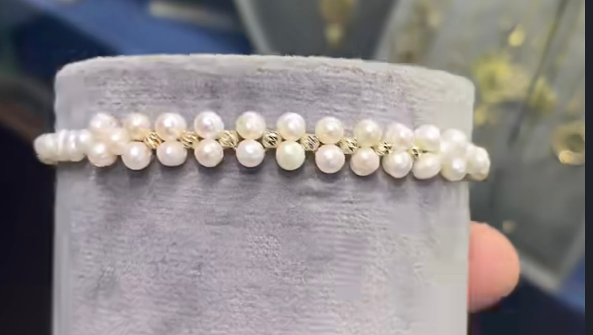 Bracelet jouhar en Or18k [B.FETHI™]