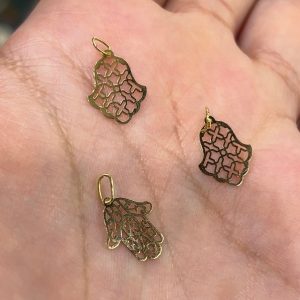 Pendentif khmissa en Or18k [B.FETHI™]