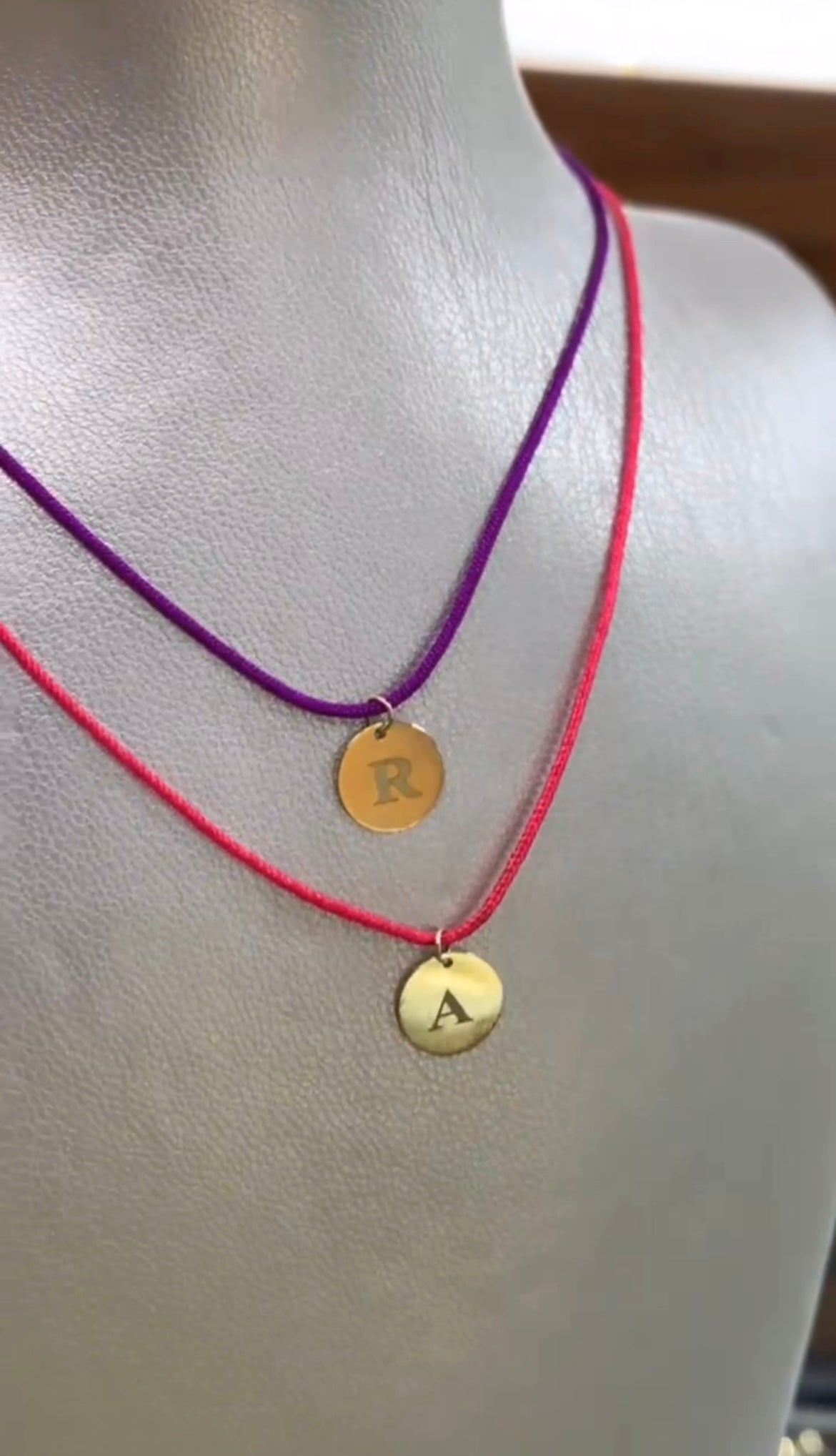 Collier cordon en Or18k [B.FETHI™]