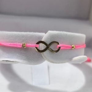 Cordon bracelet infini en Or18k [B.FETHI™]