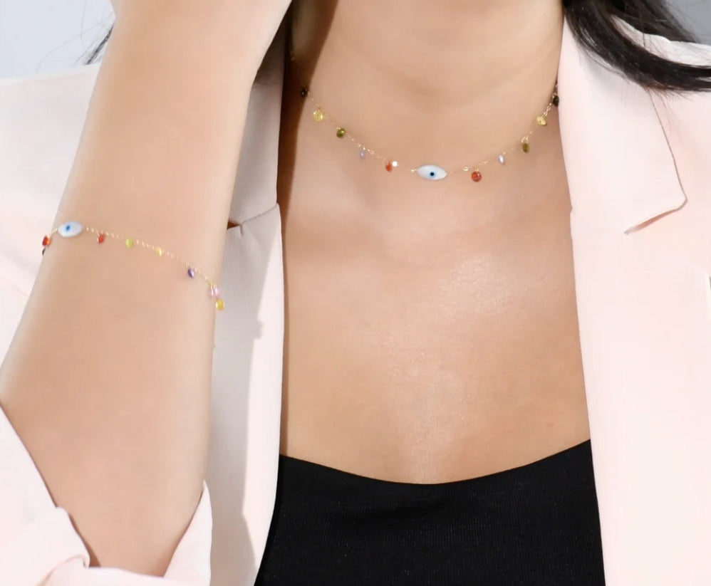 Ensemble en Or 18k - Collier et Gourmette! [B.FETHI™]