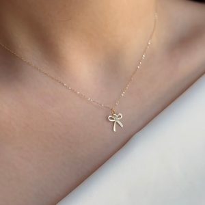 Collier cravata en Or18k [B.FETHI™]