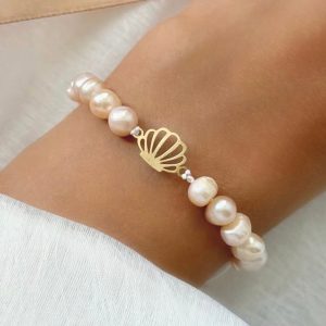 Bracelet jouhar naturelle en Or18k [B.FETHI™]