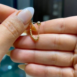 Boucles d’oreilles en Or 18 carats [B.FETHI™]