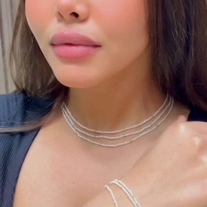 Ensemble johr avec des boules en Or 18 Carats [B.FETHI™]